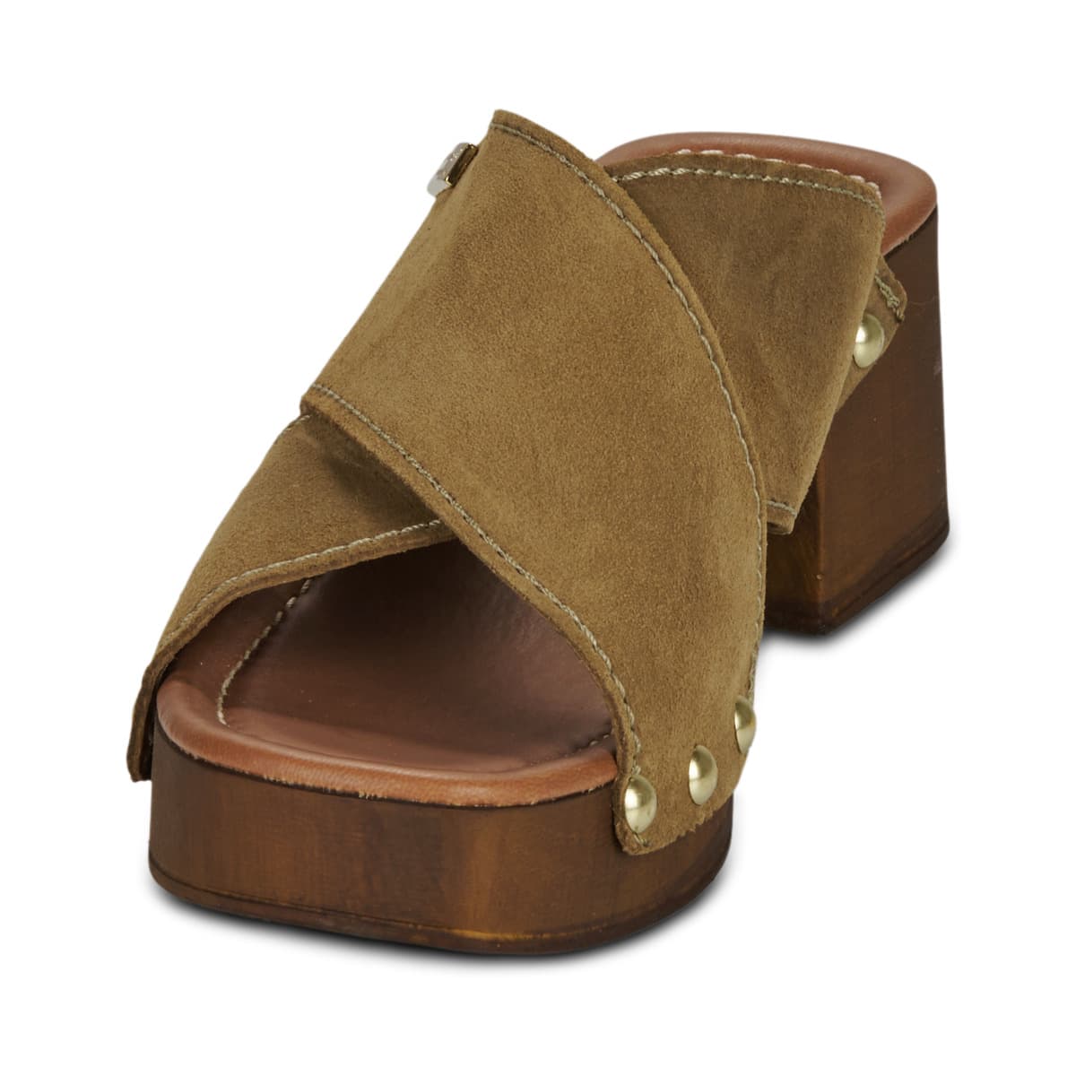 Women's Clogs Les Tropeziennes par M.Belarbi Khaki