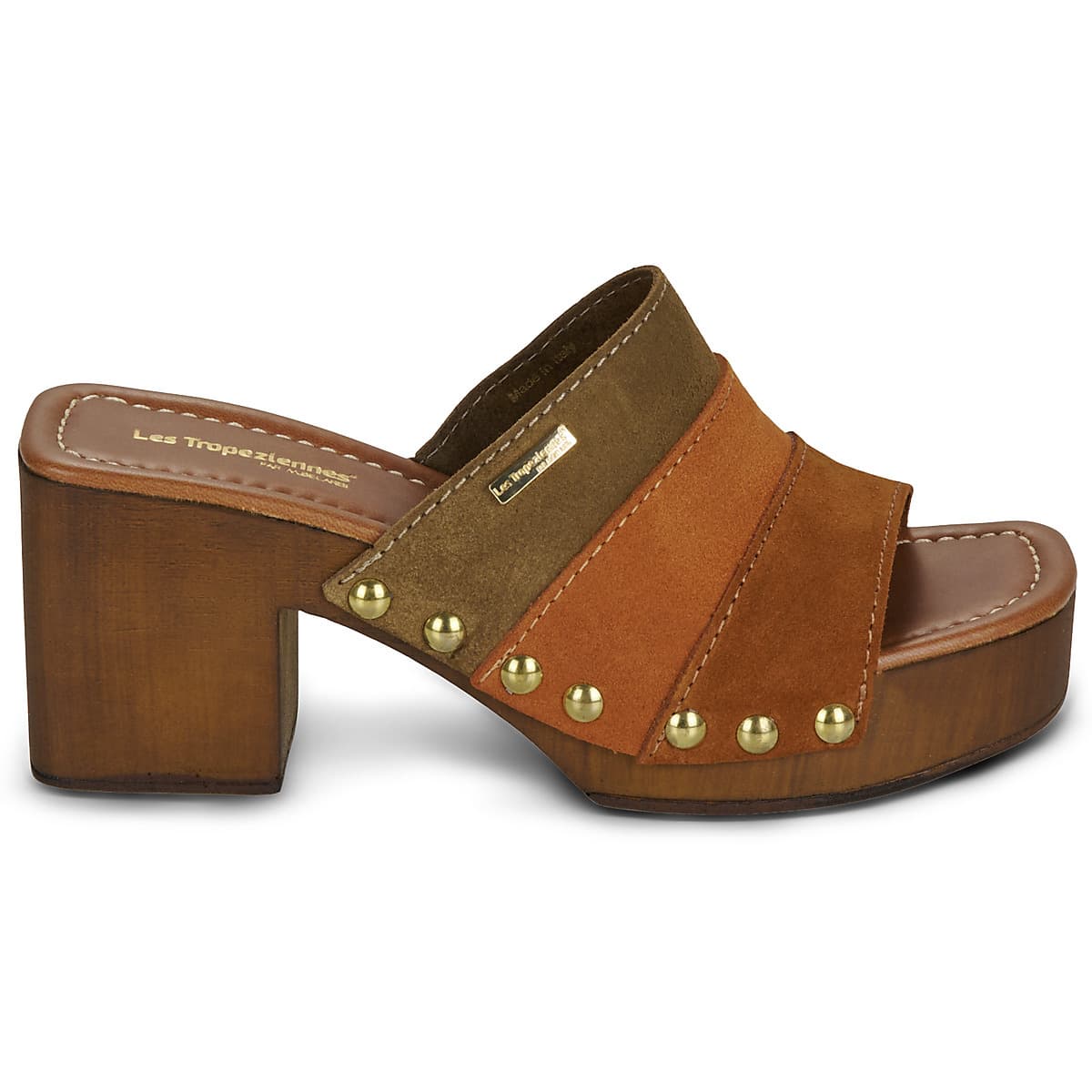Women's Clogs Les Tropeziennes par M.Belarbi Khaki