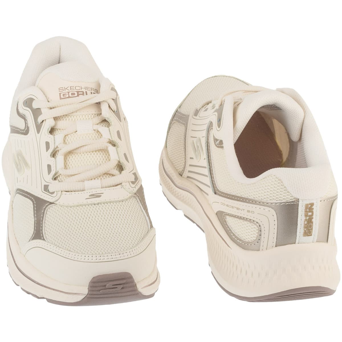 Women's Running Shoes Skechers Beige