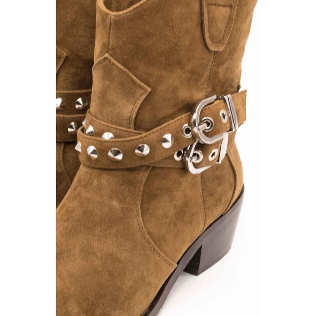 Women's Ankle Boots Zabba Difference Brown