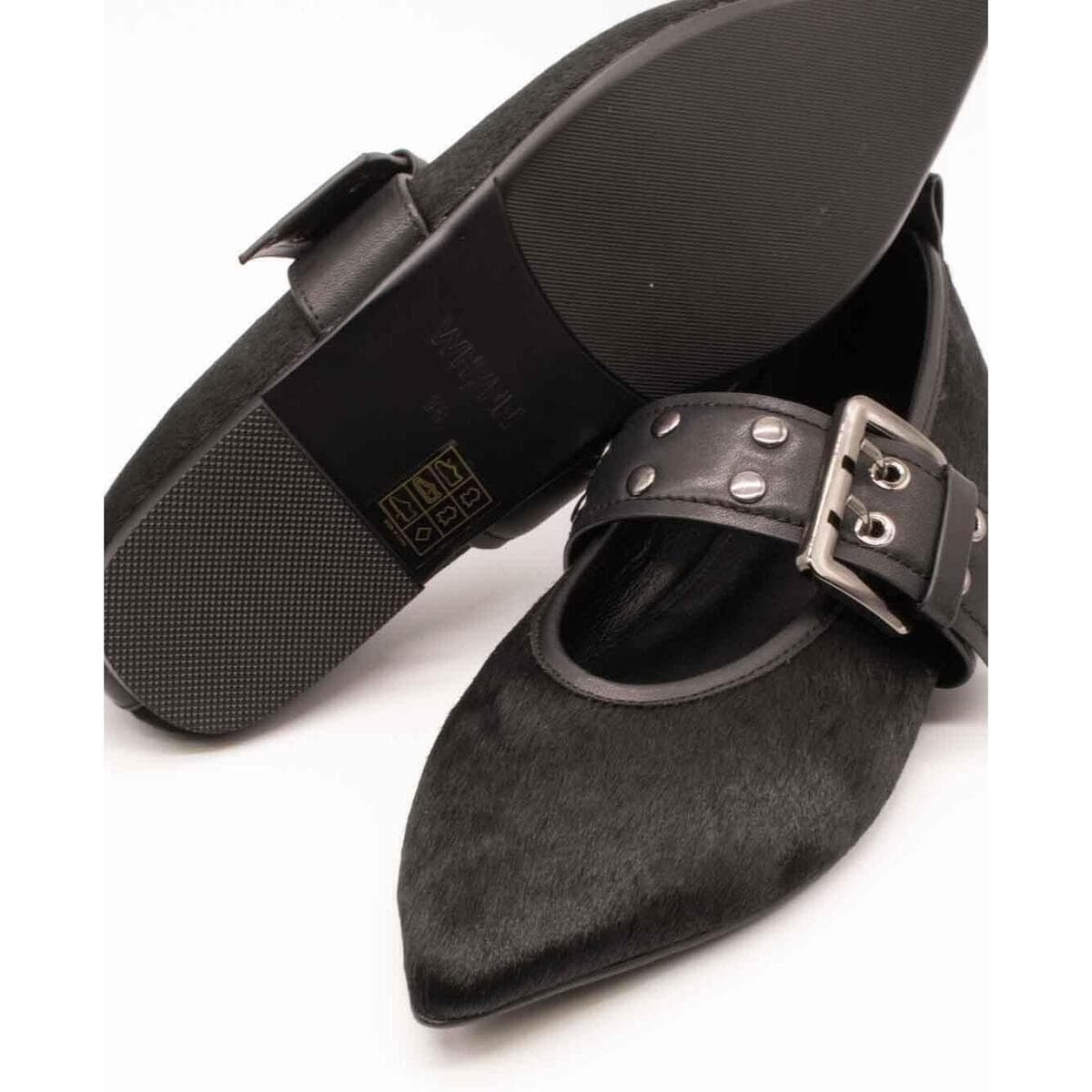 Women's Ballet Flats Zabba Difference Black