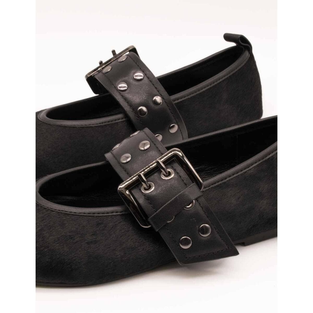 Women's Ballet Flats Zabba Difference Black