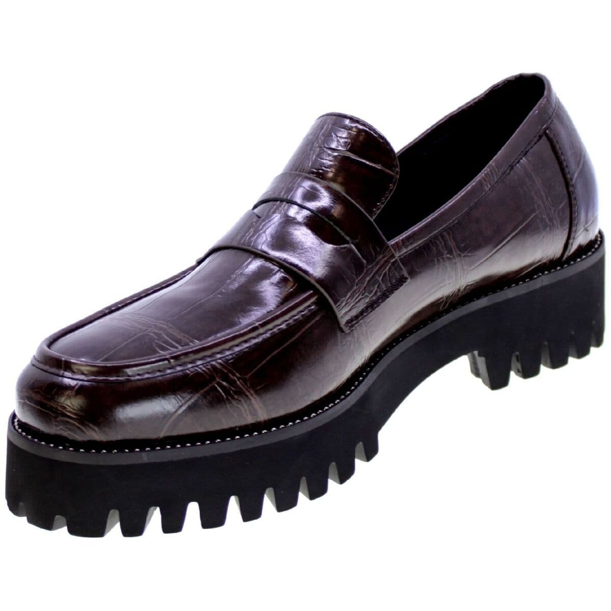 Women's Loafers Exé Shoes Brown