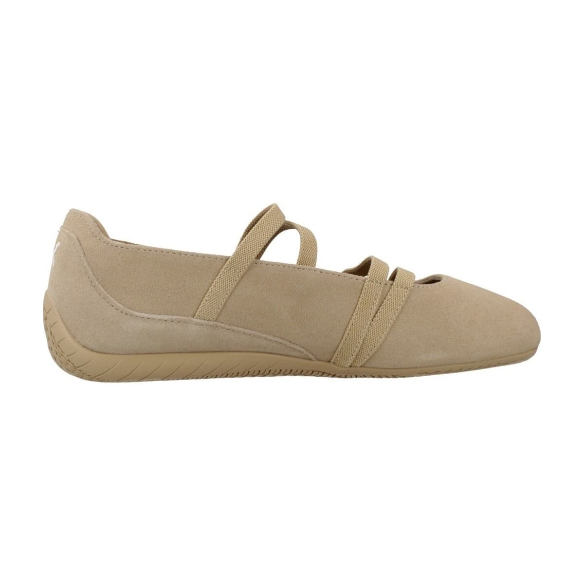 Women's Ballet Flats Puma Brown