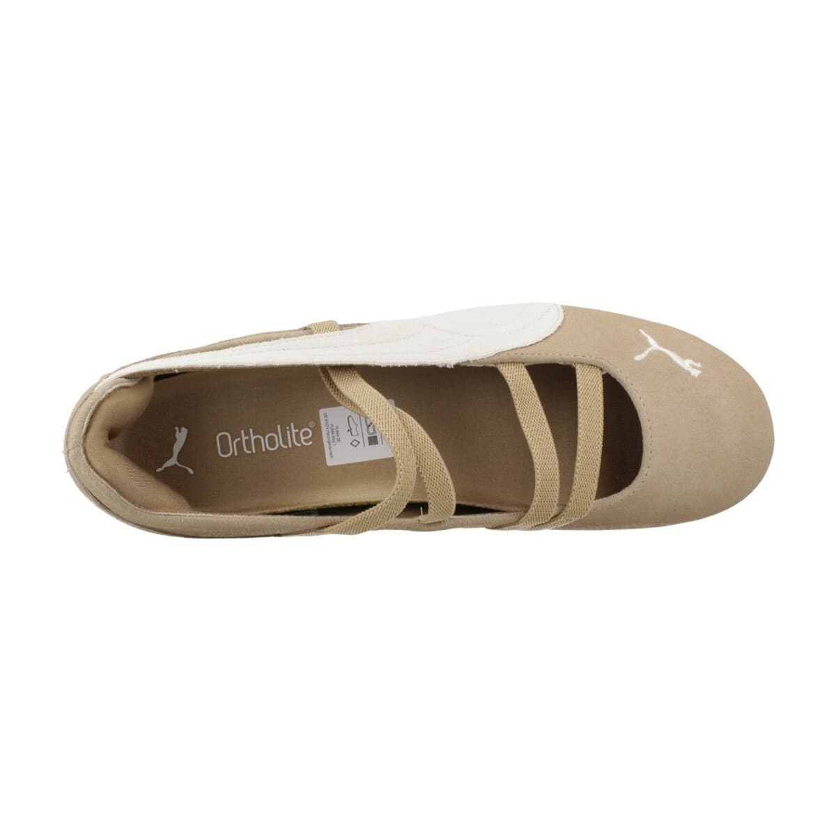Women's Ballet Flats Puma Brown