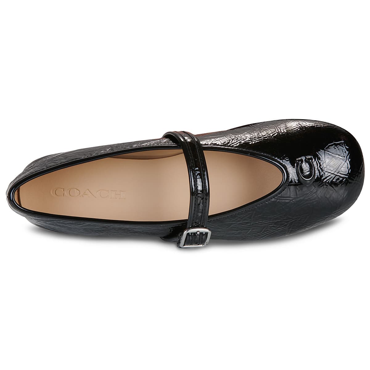 Women's Ballet Flats Coach Black