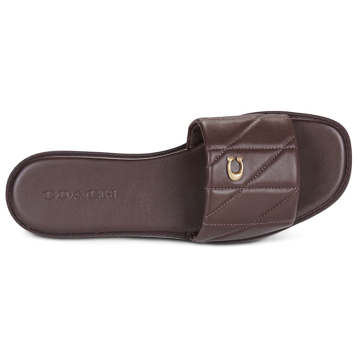 Women's Mules Coach Brown