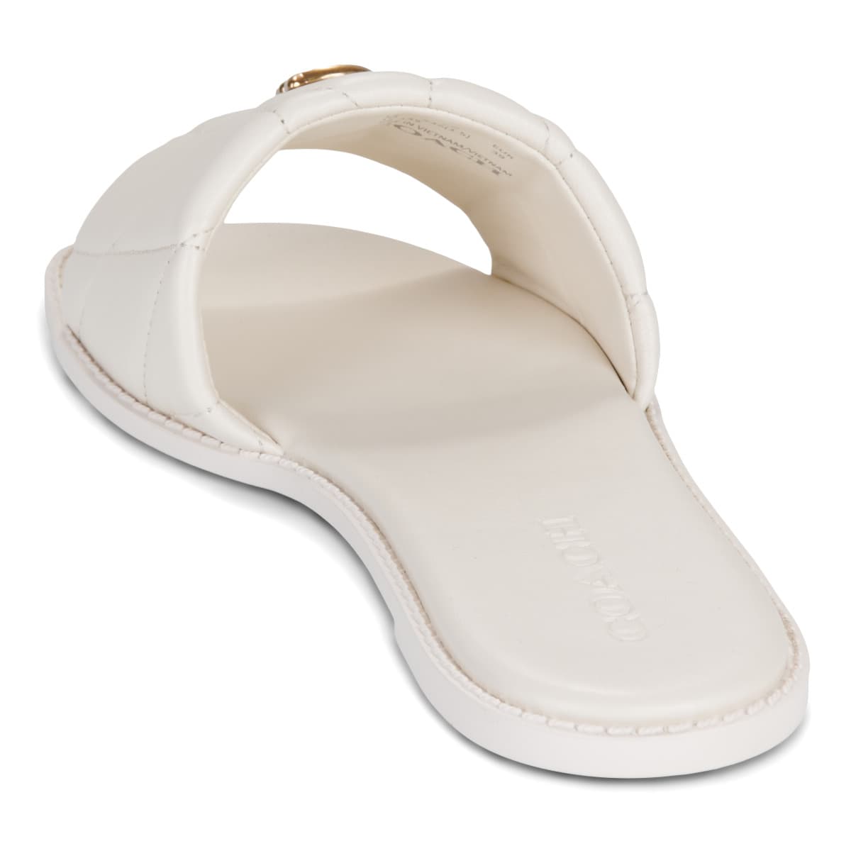 Women's Mules Coach White