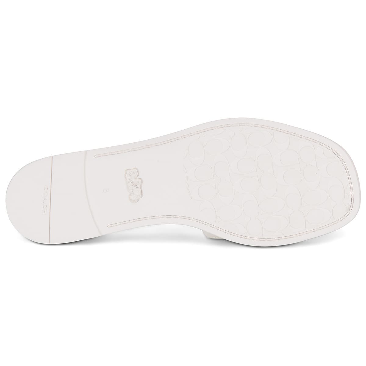 Women's Mules Coach White