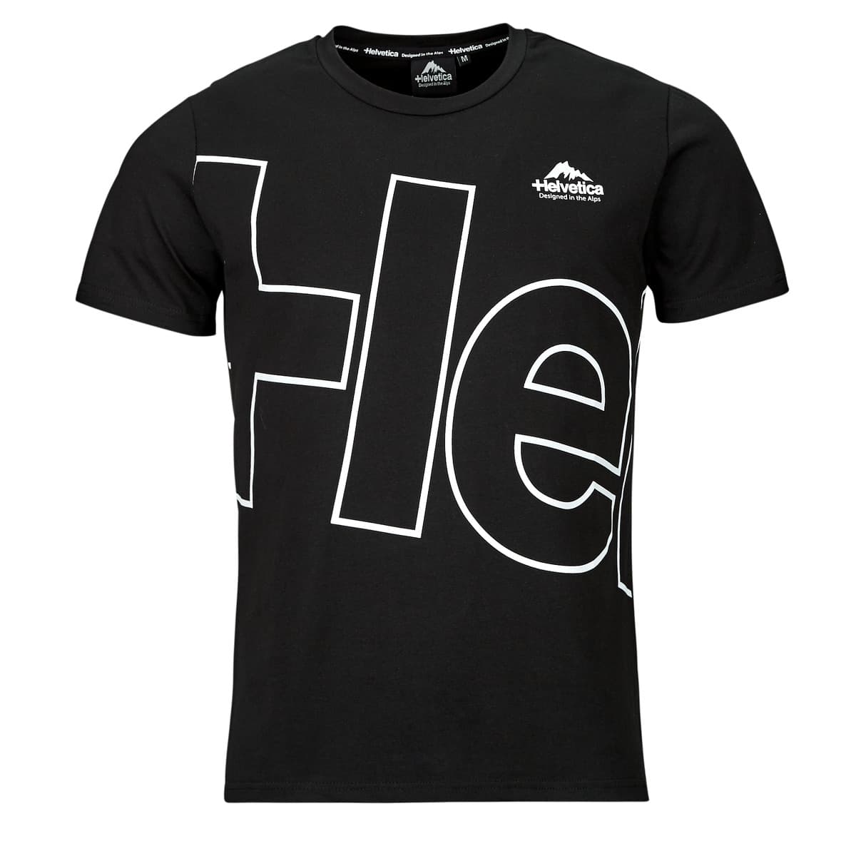 T-shirt με κοντά μανίκια Helvetica ATTLAS