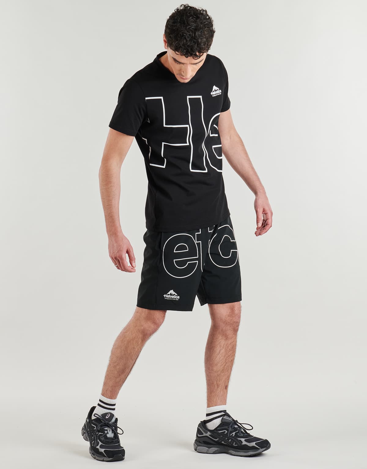 Men's Shorts Helvetica Black