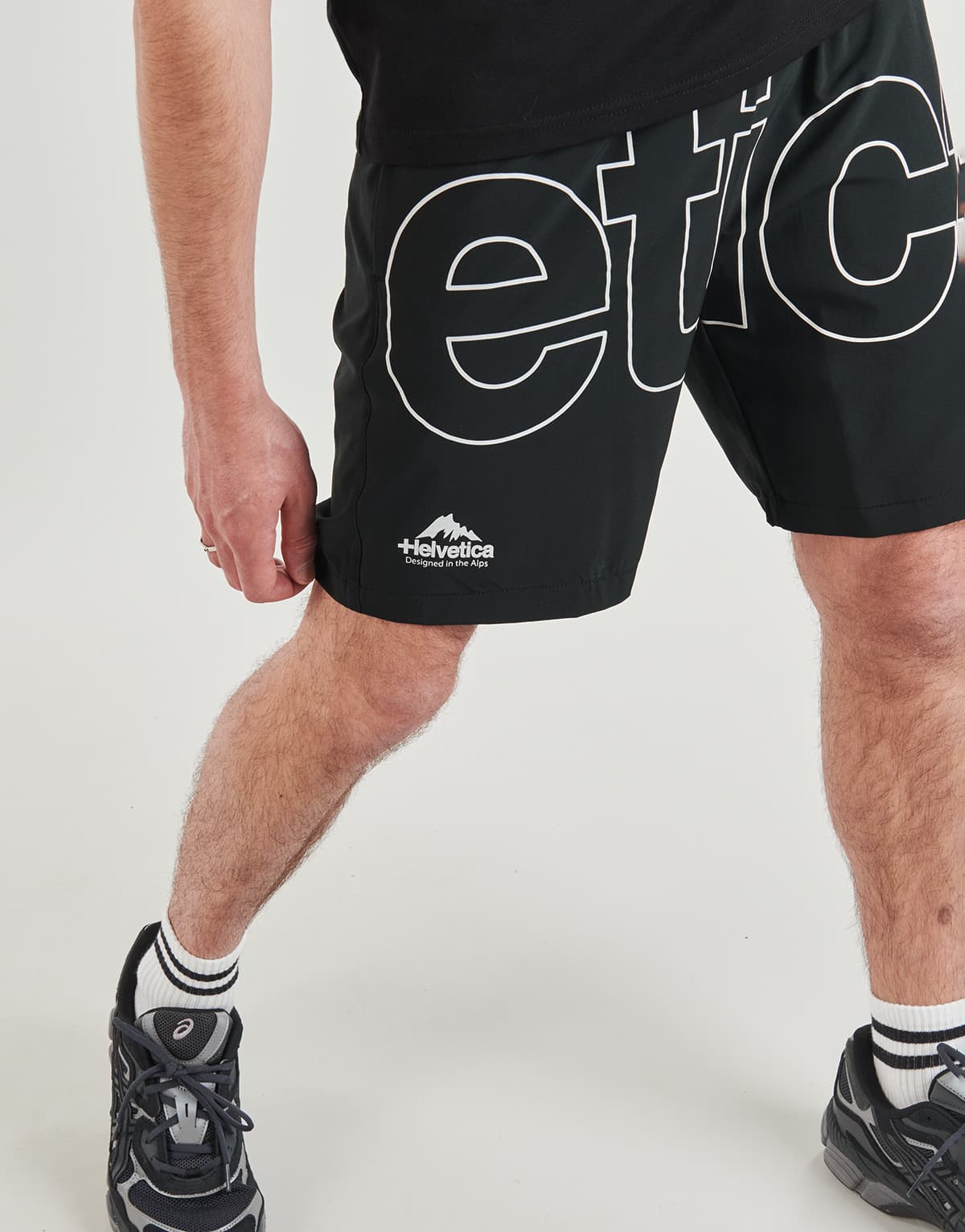 Men's Shorts Helvetica Black