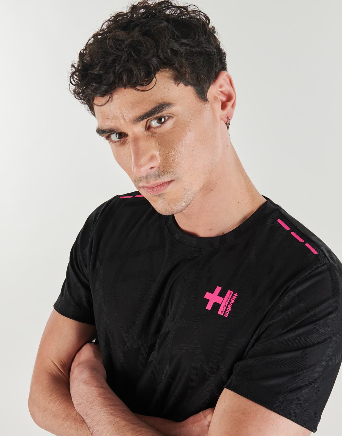 Men's T-Shirts Helvetica Black