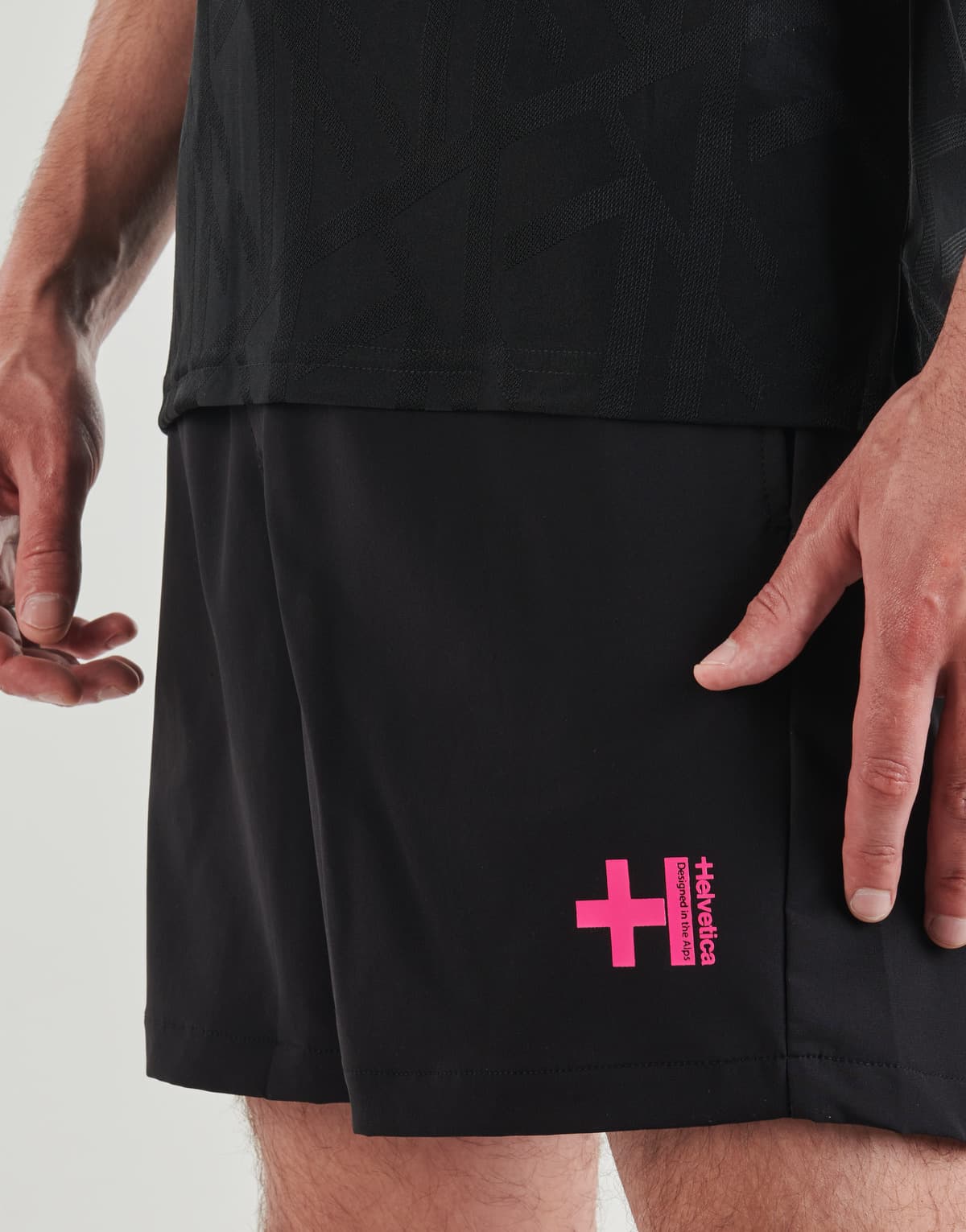 Men's Shorts Helvetica Black