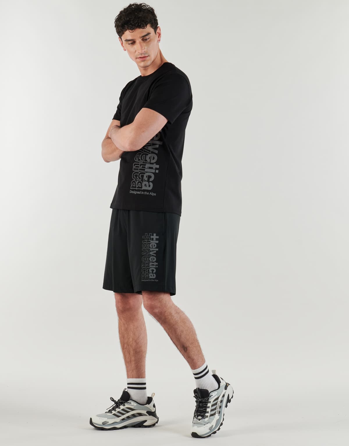 Men's T-Shirts Helvetica Black