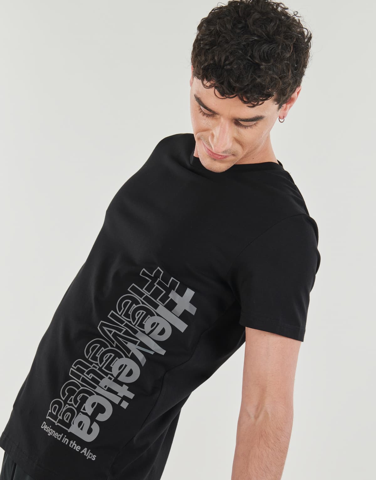 Men's T-Shirts Helvetica Black