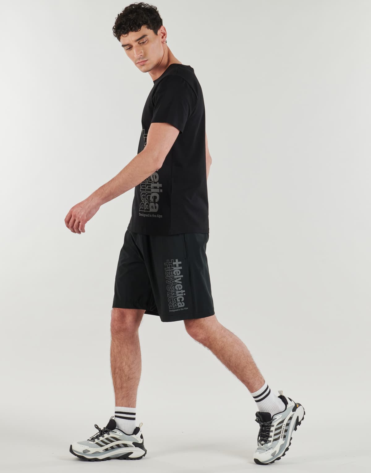 Men's Shorts Helvetica Black