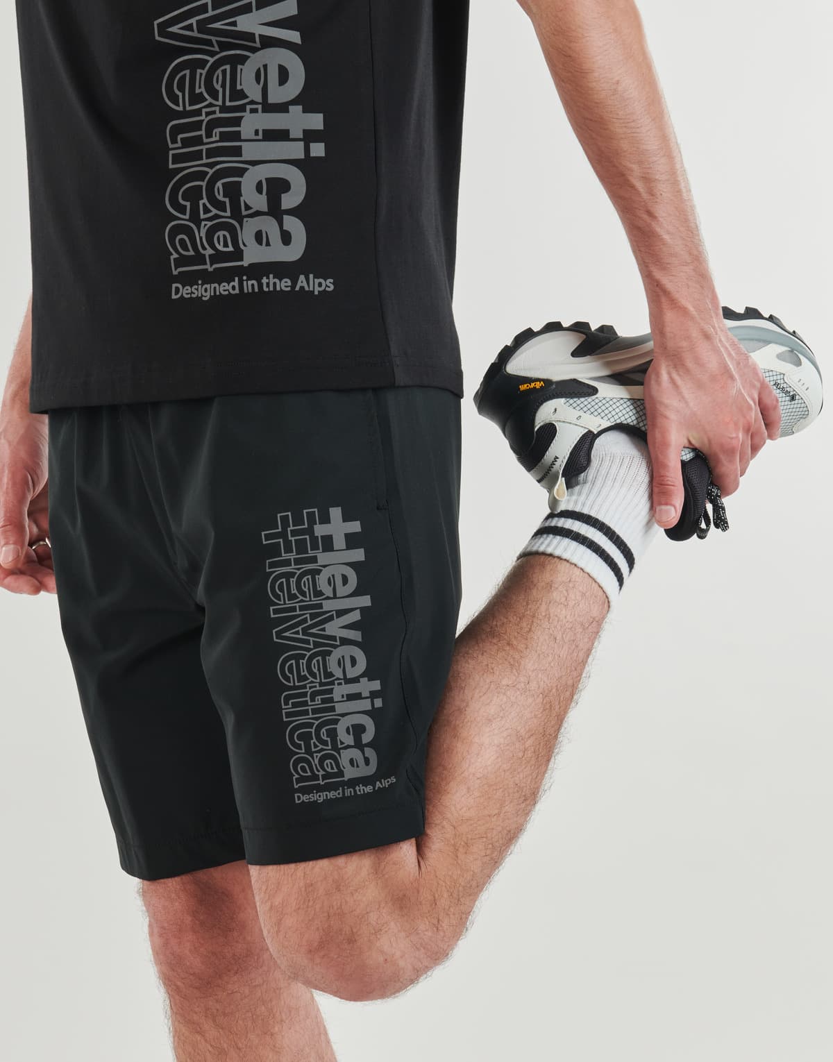 Men's Shorts Helvetica Black