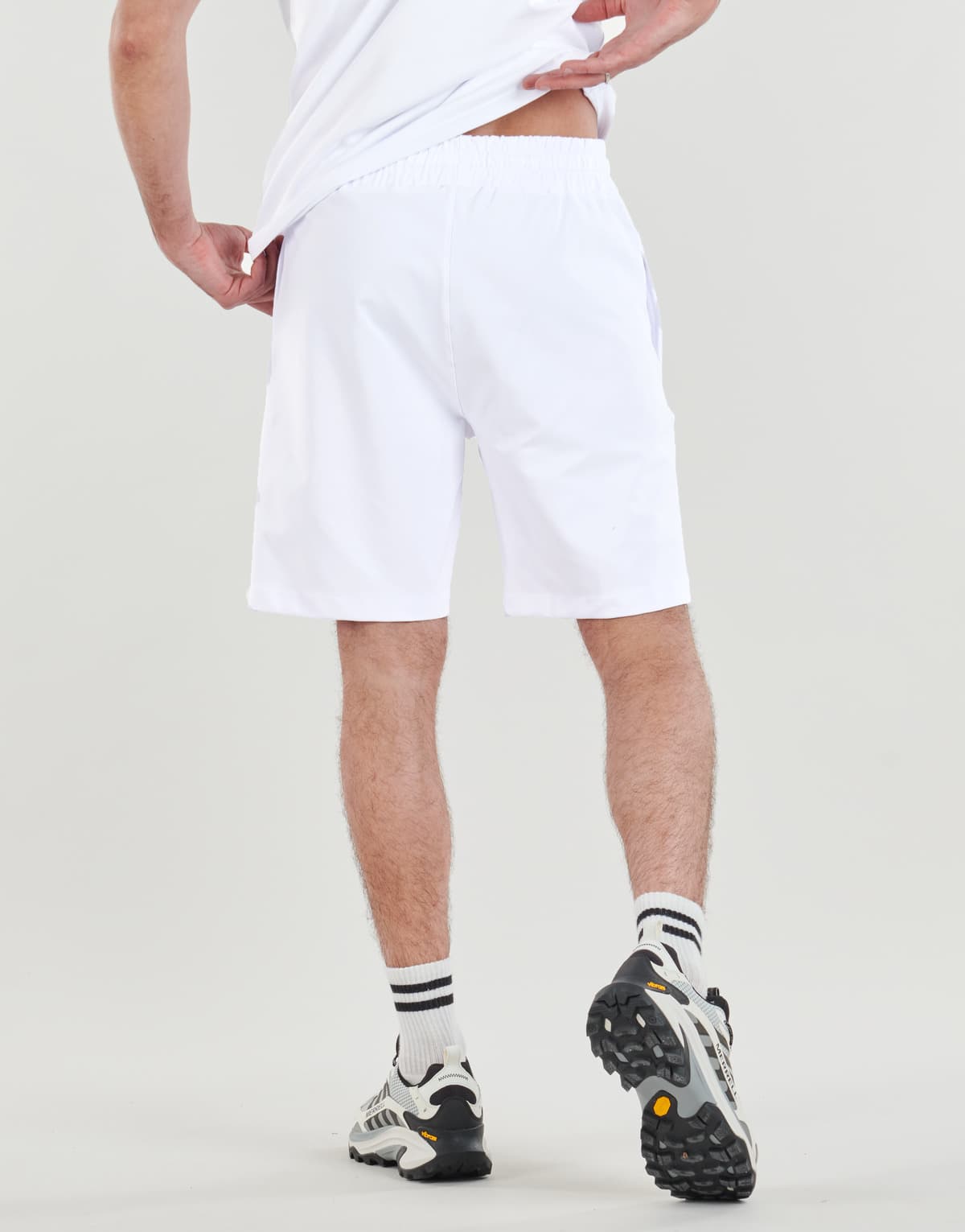 Men's Shorts Helvetica White