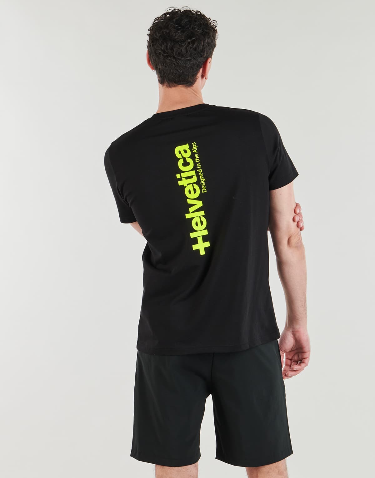 Men's T-Shirts Helvetica Black