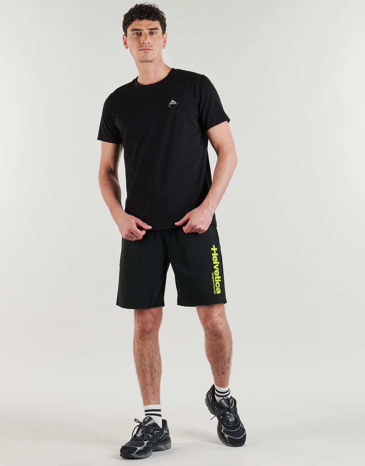 Men's T-Shirts Helvetica Black