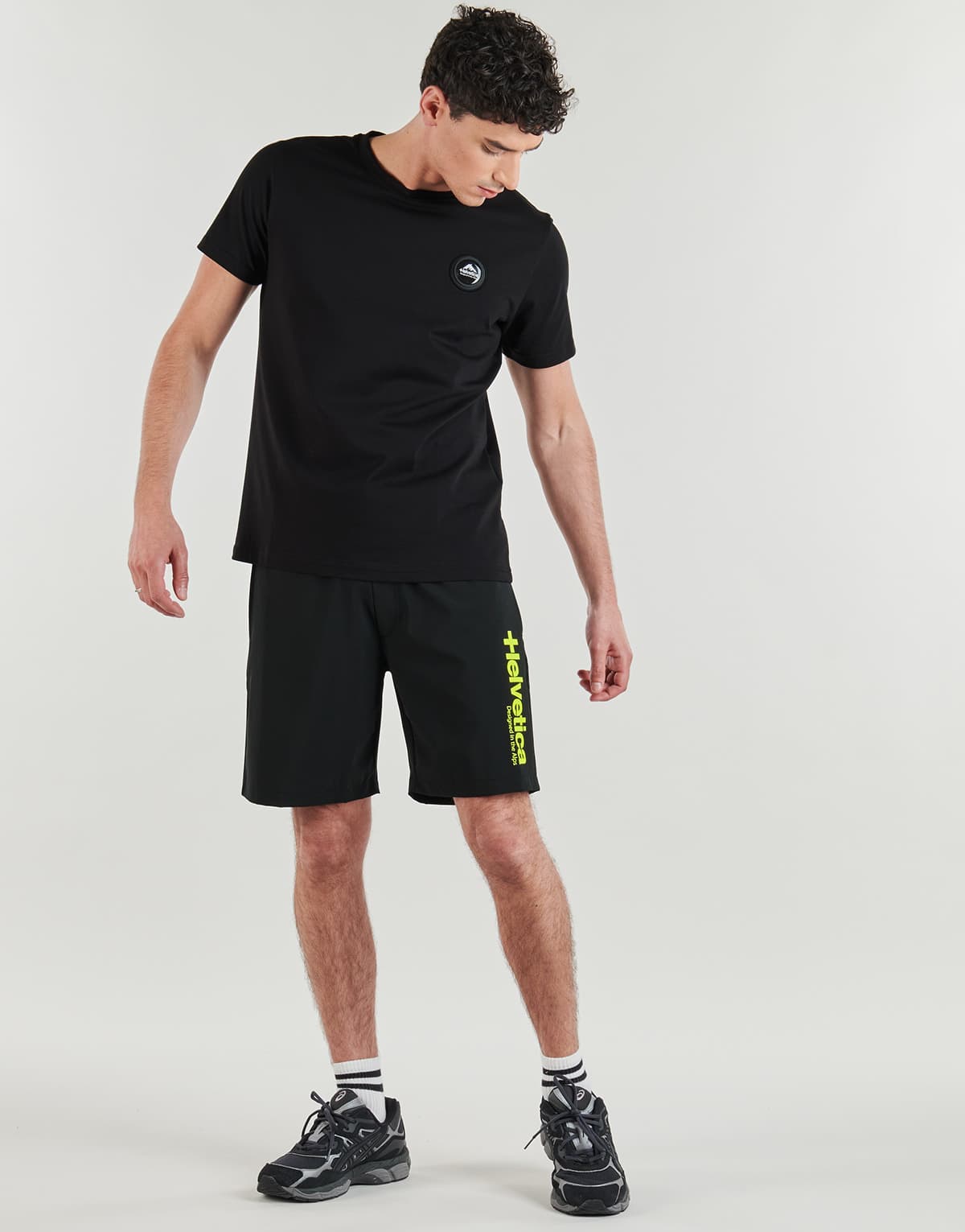Men's Shorts Helvetica Black
