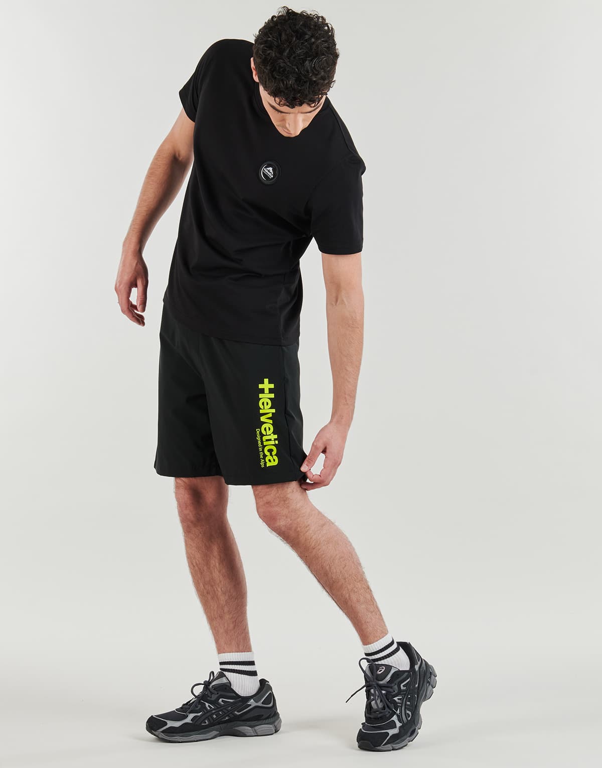 Men's Shorts Helvetica Black