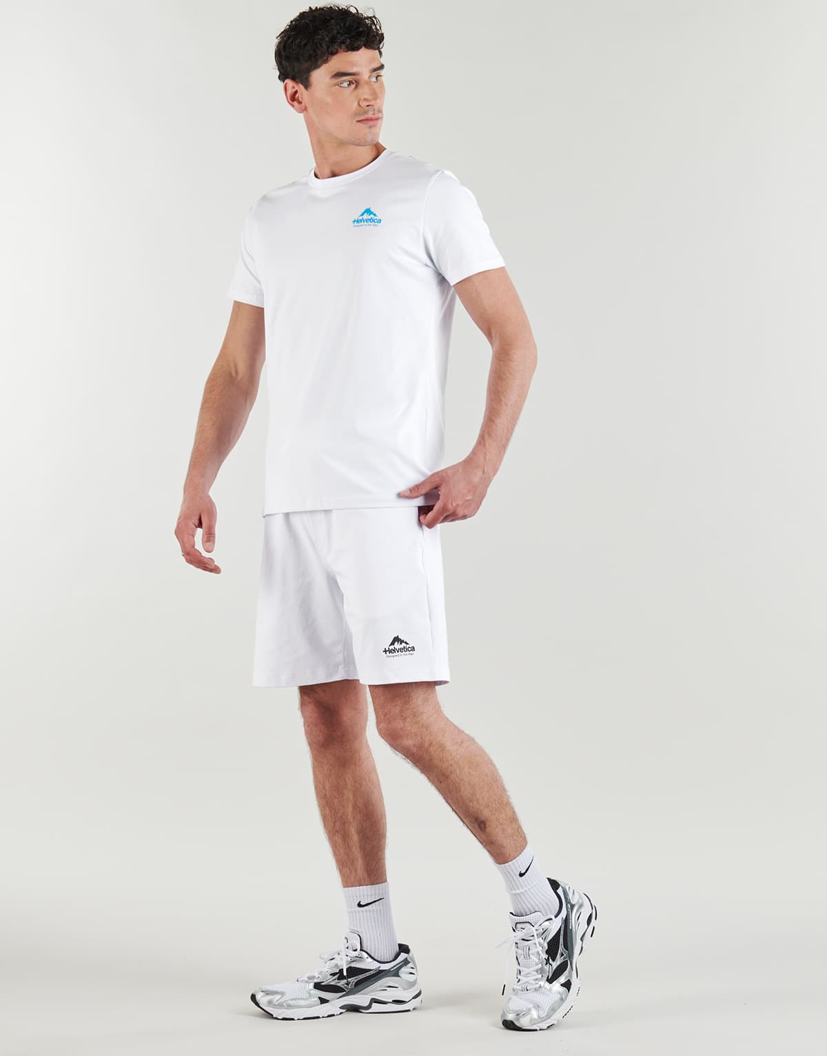 Men's T-Shirts Helvetica White