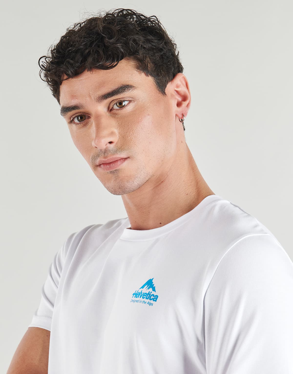 Men's T-Shirts Helvetica White