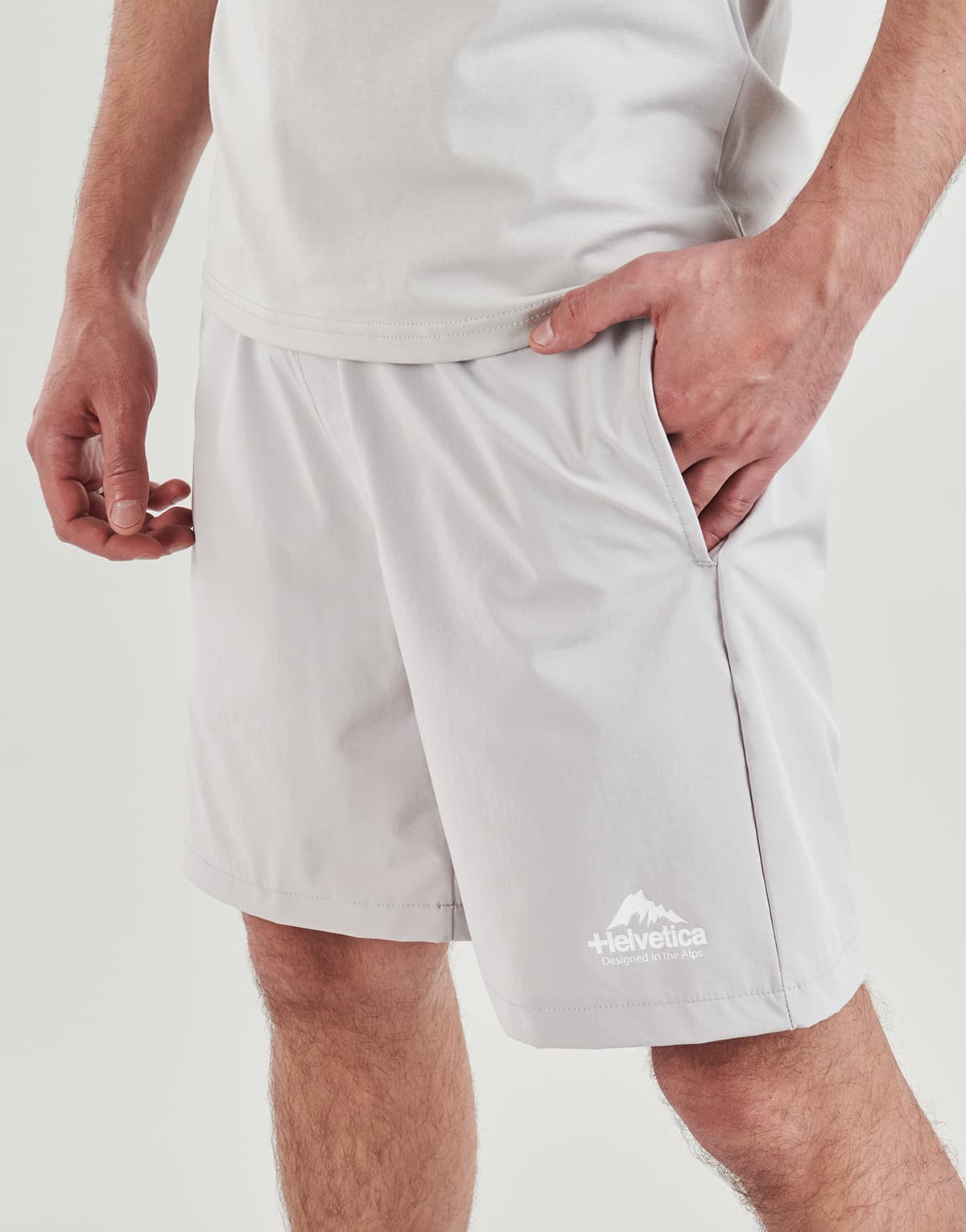 Men's Shorts Helvetica Gray