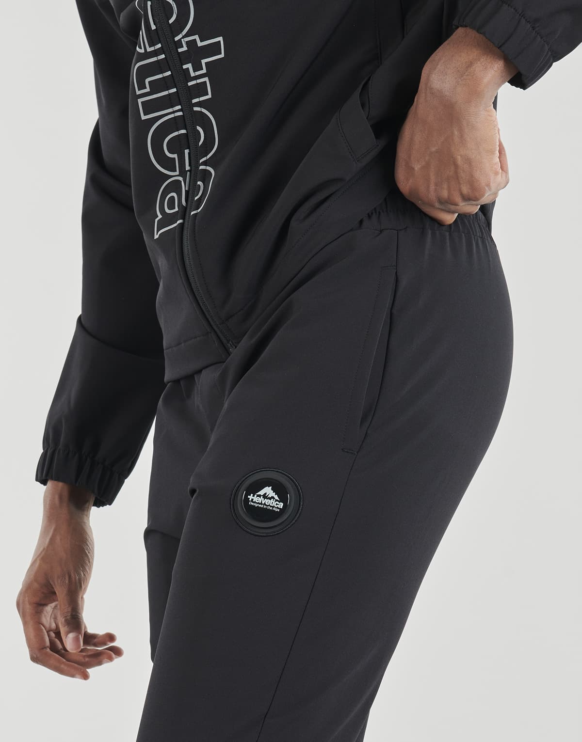 Men's Tracksuits Helvetica Black