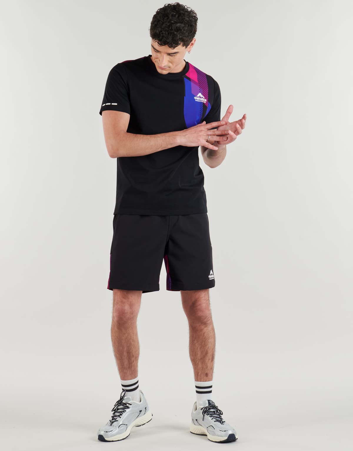 Men's T-Shirts Helvetica Black