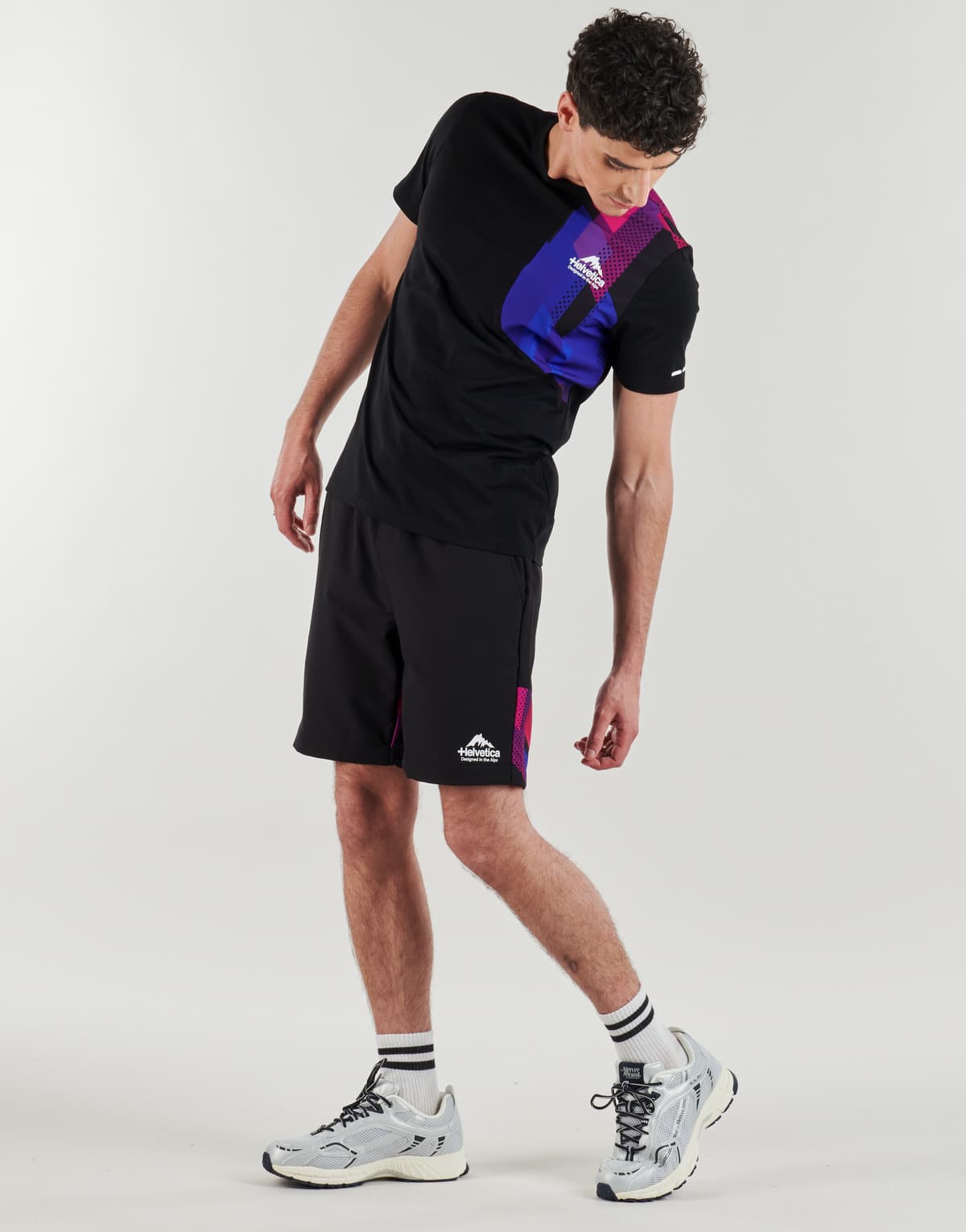 Men's Shorts Helvetica Black