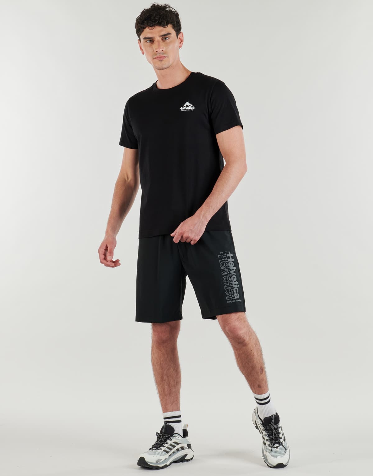 Men's T-Shirts Helvetica Black