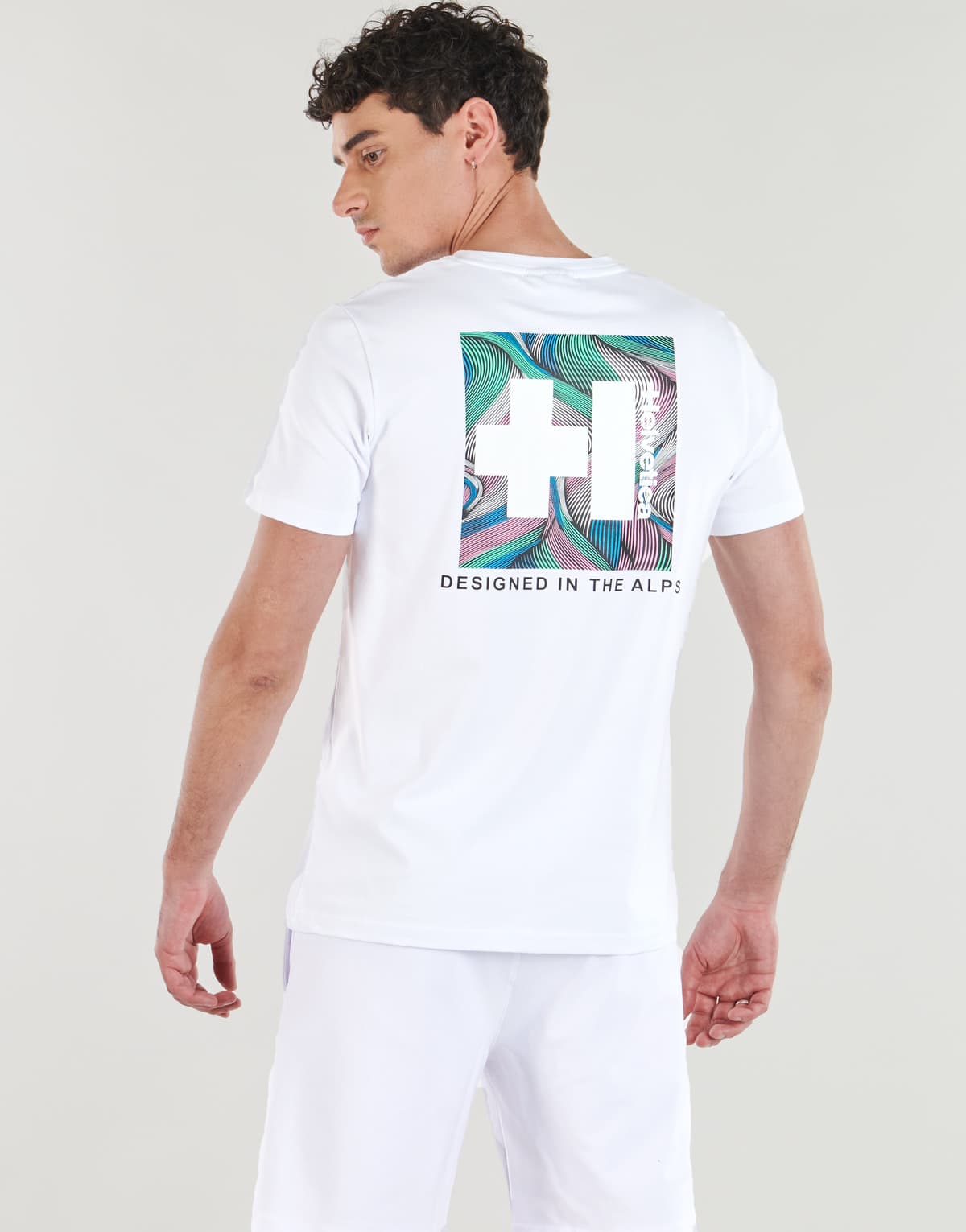 Men's T-Shirts Helvetica White