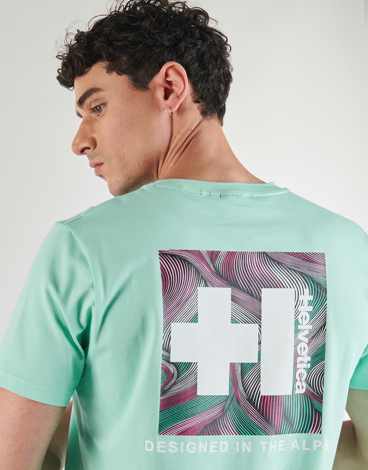 Men's T-Shirts Helvetica Blue