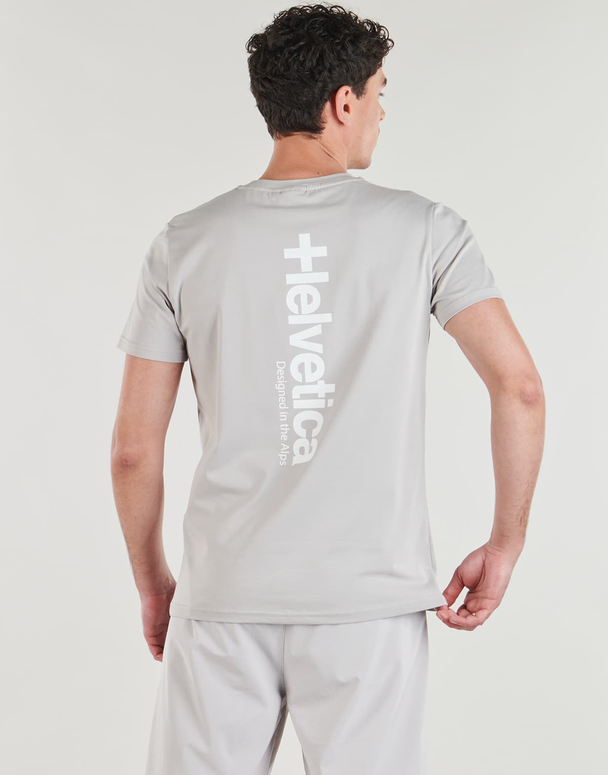 Men's T-Shirts Helvetica Gray