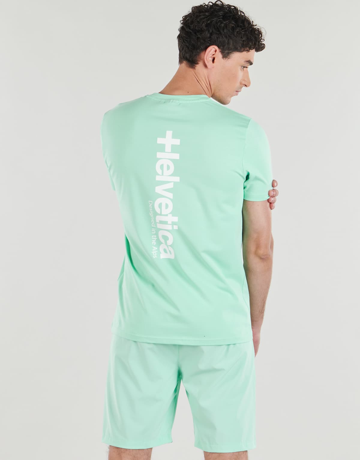 Men's T-Shirts Helvetica Blue