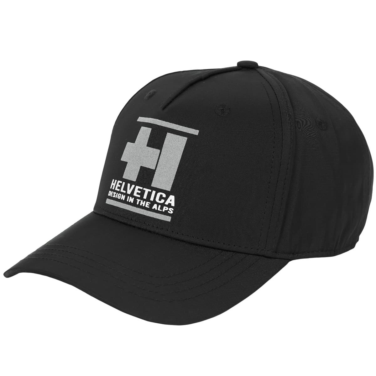 Men's Caps Helvetica Black