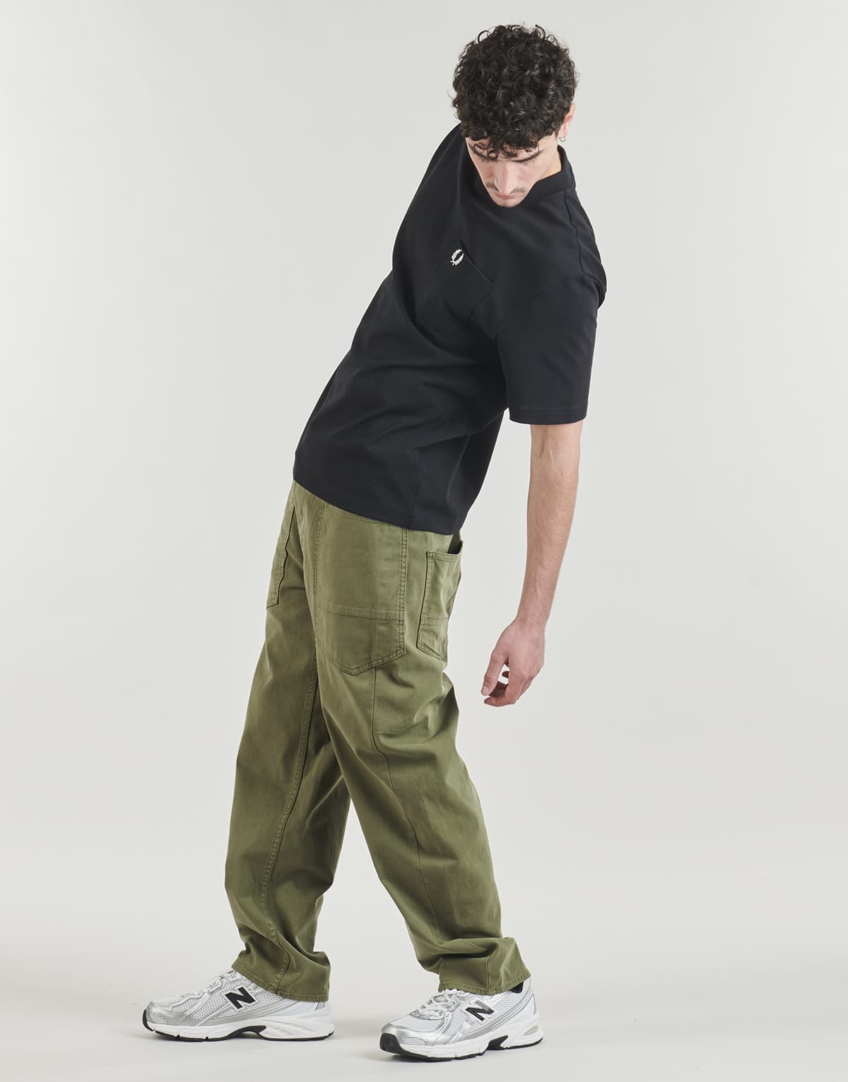 Men's Pants Le Temps des Cerises Khaki
