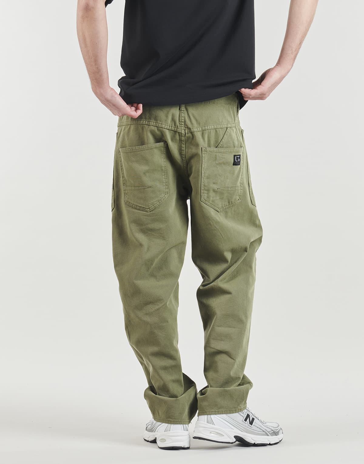 Men's Pants Le Temps des Cerises Khaki