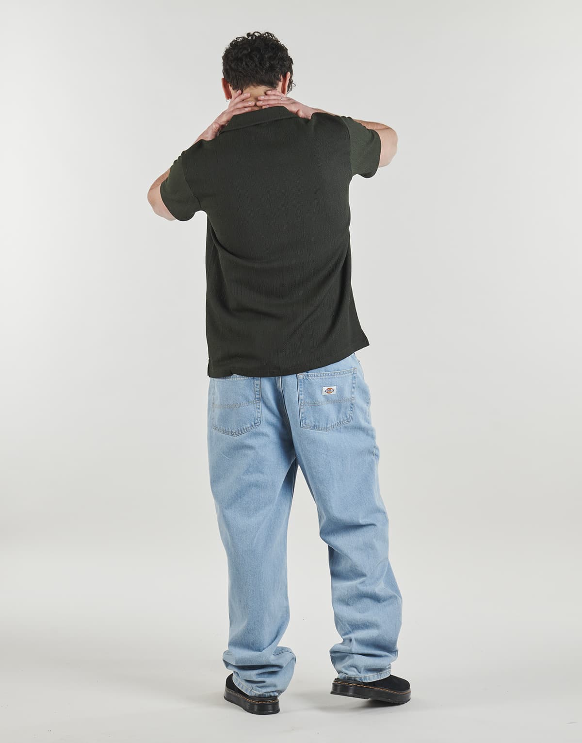 Men's Shirts Le Temps des Cerises Khaki