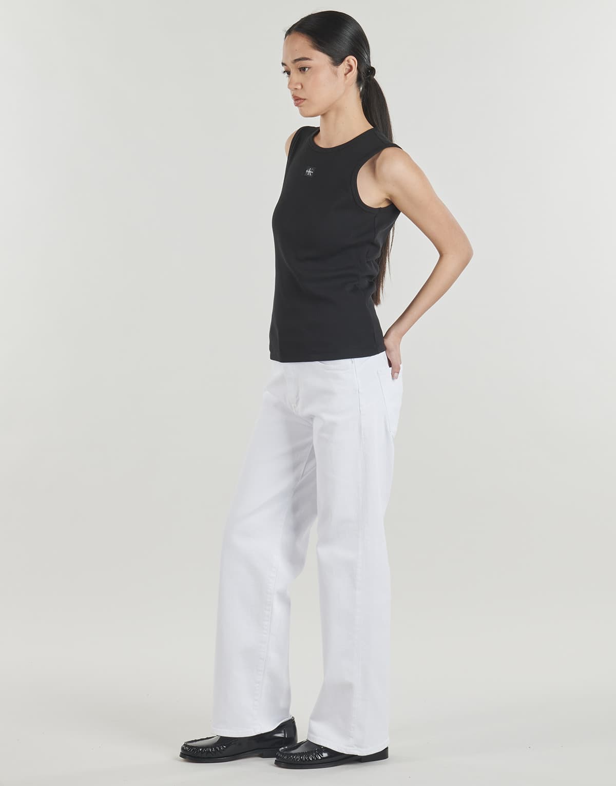 Women's Jeans Le Temps des Cerises White