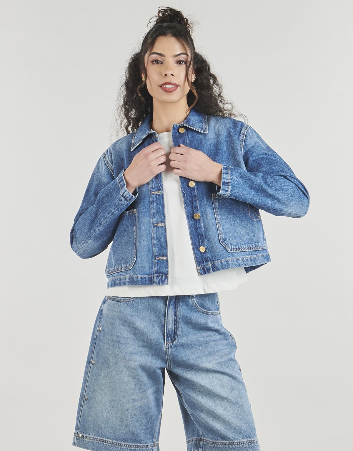 Women's Jackets Le Temps des Cerises Blue