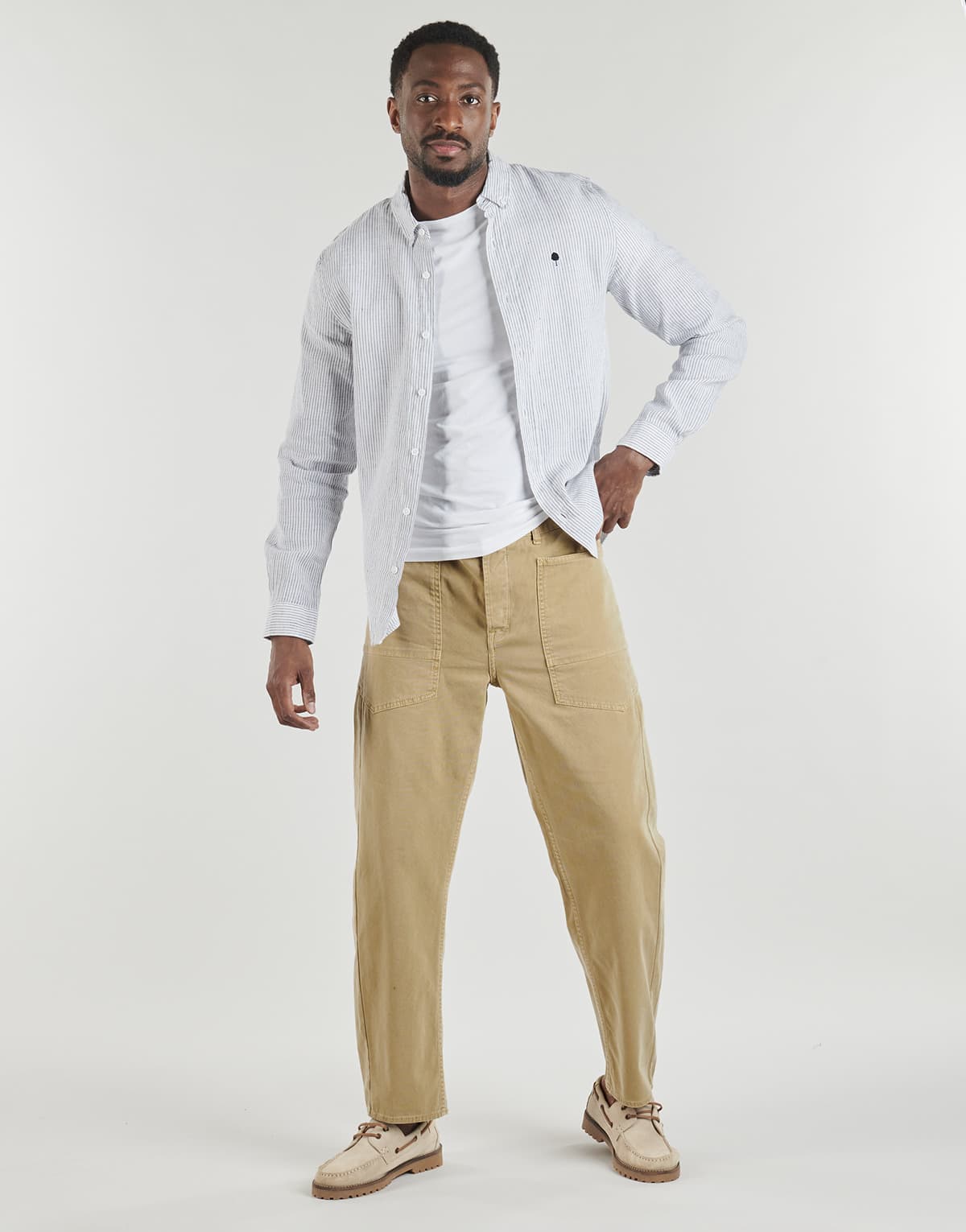 Men's Pants Le Temps des Cerises Beige