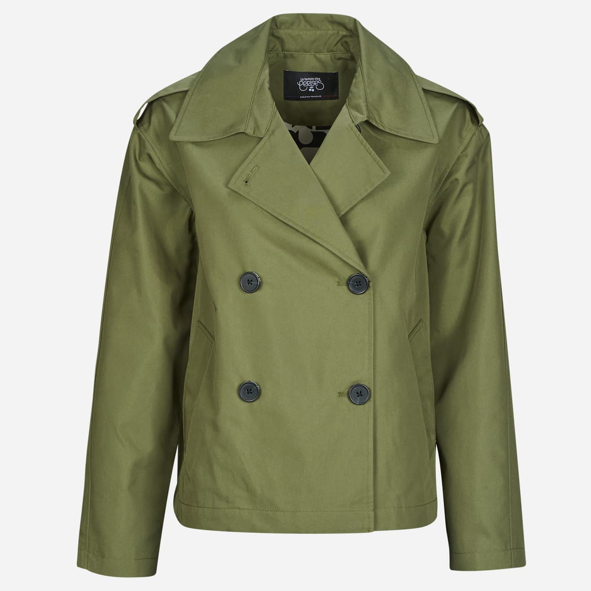 Women's Coats Le Temps des Cerises Khaki