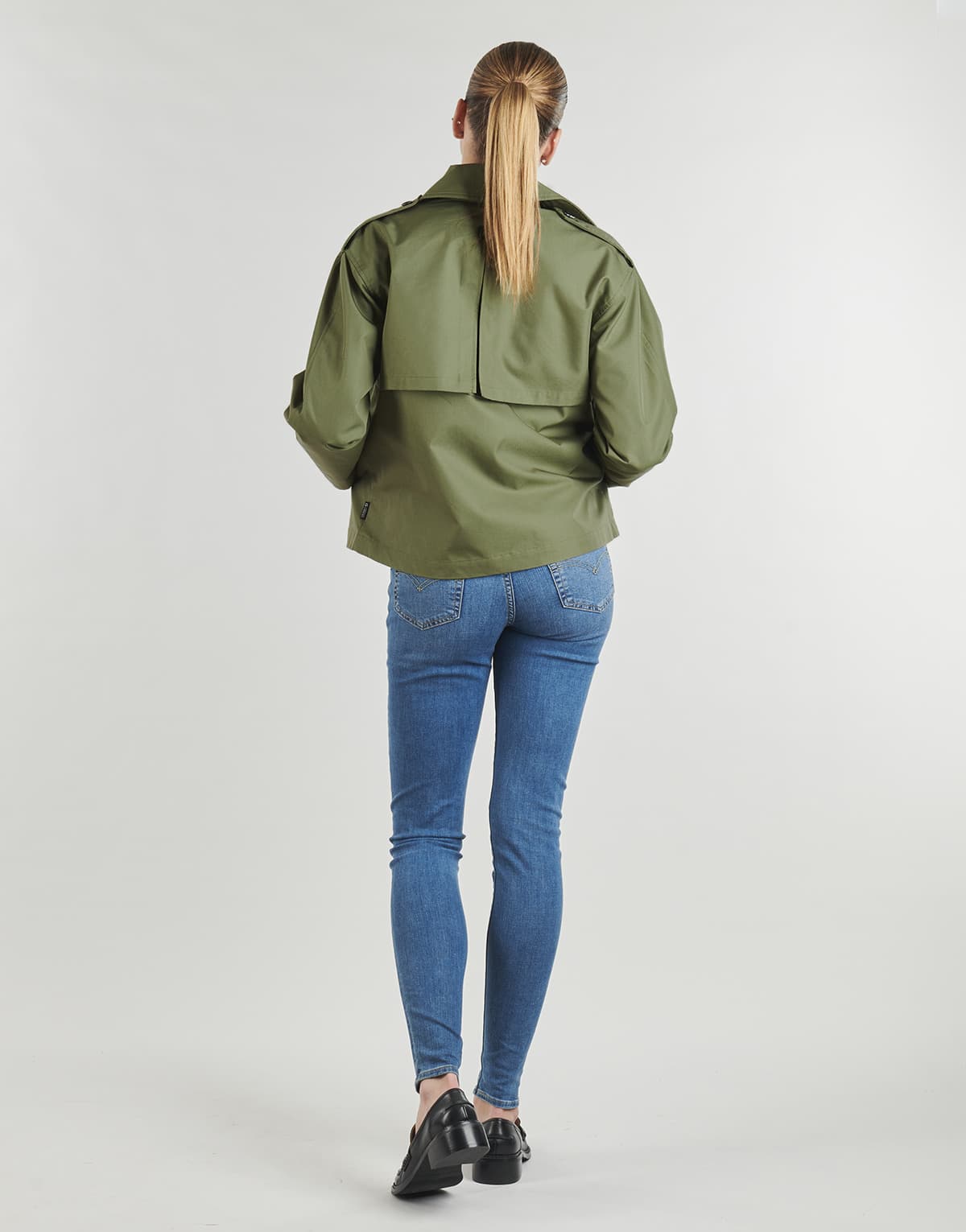 Women's Coats Le Temps des Cerises Khaki