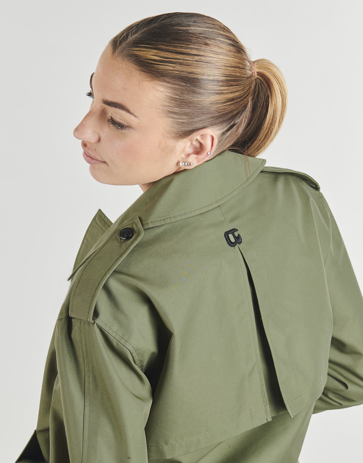 Women's Coats Le Temps des Cerises Khaki