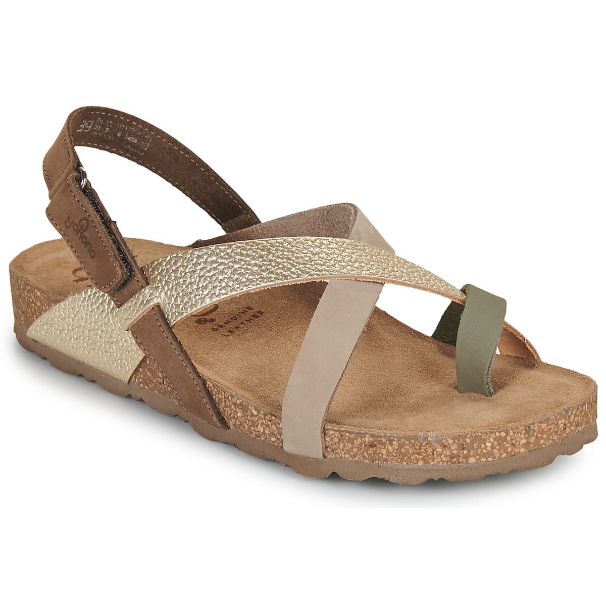 Women's Sandals YOKONO Brown