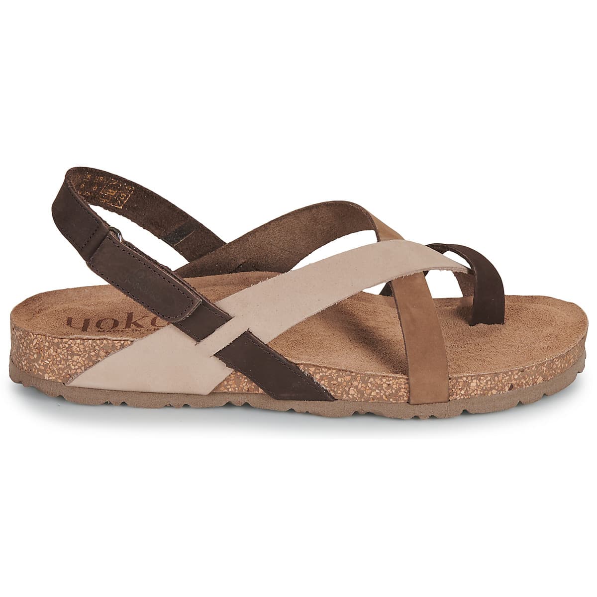 Women's Sandals YOKONO Brown